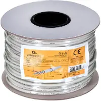 Gembird CAT6 FTP 100m CCA Cat6 F/UTP (FTP) Netwerkkabel Grijs