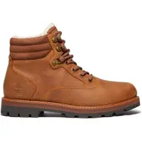 Timberland Men Britton Road Mid Warm Lined Waterproof Boot Medium Brown Full Grain-Schoenmaat 50