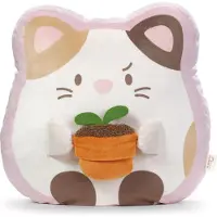 Nici Kat Boos Bloempot Teddybeer 35x33x12 Cm