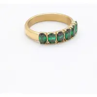 Notre-V Dames Sieraden Omss23-022 Green - Goudkleurig - Maat ONESIZE
