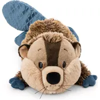 Nici Biber, Harry Woodsnacker, knuffel, 30 cm, bruin. Geschikt voor kinderen, bruin, one size