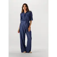 Minus Dames Jumpsuits Levana Jumpsuit - Blauw - Maat 36