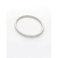 Notre-V Dames Sieraden Bangl Glad - Zilverkleurig - Maat ONESIZE