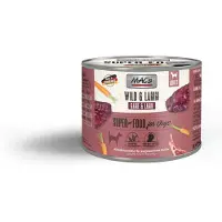 Mac'S Hondenvoer Natvoer Blik - 70% Wild & Lam - 6 x 200g