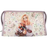 Depesche - Multi Use Bag COWGIRL - Cream-colored with Pale Purple Accents