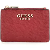 GUESS kaarthouder Laurel II SLG Card Case Garnet rood