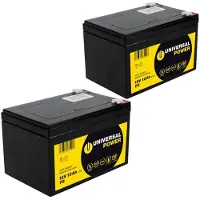 Universal Power Reserveaccu Voor Access Point AXS33F, AXS5018 Rolstoel 24V 2 X 12V 25Ah