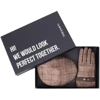 Tresanti | DOLAN I Giftset flatcap and gloves | Beige