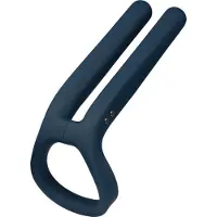 Boners - vibrerende penisring en balstimulator - oplaadbaar - blauw