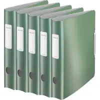 Leitz ordner Active Style, A4, rugbreedte 65 mm, 5 stuks, zeegroen