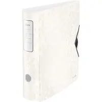 Leitz -Vijl Actief WOW, DIN A4, rugbreedte 82 mm, 5 stuks, wit