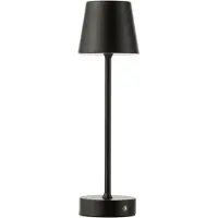 J-Line tafellamp Goa - metaal - zwart