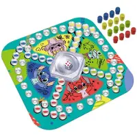 Lilo & Stitch Disney bordspel – Pop Up Ludo – familiespel voor 2-4 spelers – 27 × 27 cm
