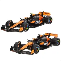 Bburago 78512 F1 2024 Mclaren Mcl38 Piastri &amp; Norris 1:43 Modelbouwkit Auto 2 Eenheden