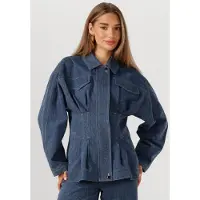 Studio Amaya Dames Jassen Jack - Blauw - Maat S