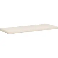 CLP zitkussen tuinbank - 8 cm dik - ritssluiting - weerbestendig - wasbaar - schuimvulling - 600D Oxford-stof - creme
