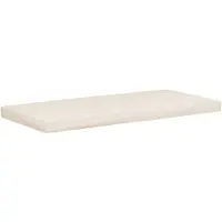 CLP zitkussen tuinbank - 8 cm dik - ritssluiting - weerbestendig - wasbaar - schuimvulling - 600D Oxford-stof - creme