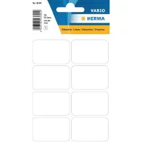 Herma Etiketten 3690 Klevend Wit 2,5 x 4 cm 7 Vellen à 8 Etiketten