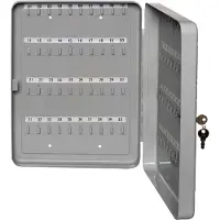 Alco Sleutelkast x 7,5 cm (B x H x T) inkl. 2 Schlüssel 891 Aantal haken 30 Lichtgrijs