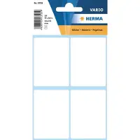 Herma Etiketten 3755 Klevend Wit 4 x 5,5 cm 7 Vellen à 4 Etiketten