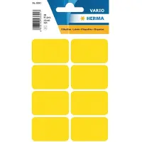 Herma Etiketten 3691 Klevend Geel 2,5 x 4 cm 5 Vellen à 8 Etiketten