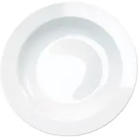 Esmeyer Soepbord "Heike", diep, set van 6, wit Diameter: 230 mm, vaatwasmachinebestendig, magnetronbestendig, Bord, Wit