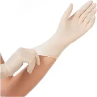 Hygonorm Wegwerphandschoenen Latex - Poedervrij - Maat M - Wit - 100 stuks - Medisch