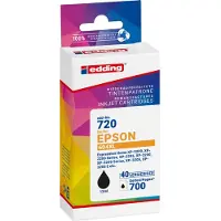 Edding Inktcartridge vervangt Epson 604XL, T10H1 Compatibel Zwart EDD-720 18-720