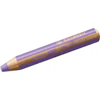 Stabilo Kleurpotlood stabilo 880 woody 3 in 1 pastel lila | 5 stuks