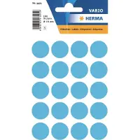 Herma Etiket HERMA 1873 rond 19mm blauw 100stuks | 10 stuks