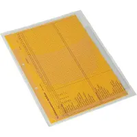 Eichner Doorzichtige tas, zelfklevend, A4 plooi/klep, 10 st.