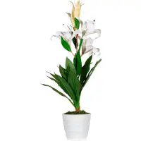 PaperFlow kunstbloem - Lelie, hoogte: 65 cm