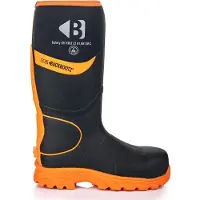 Buckbootz Bbz8000 S5s Werklaars Zwart/oranje | Maat: 37