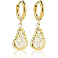 My Bendel - Tijdloze Oorbellen met Zirkonia - met Luxe Cadeauverpakking | Sieraden Voor Dames