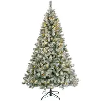 Kaemingk Canada spruce prelit H180 D117 cm groen/wit Everlands