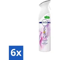 Febreze 6 x Spray - Zero % - Orchidee - Luchtverfrisser - 300ml - Luchtverfrisser - Orchidee Geur - Geurverwijderaar - - Natuurlijke Geur