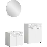 Furnilux Prisma badkamercombinatie nb hoogglans mdf tz