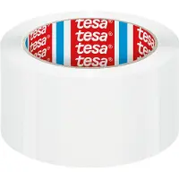 TESA PP verpakkingstape 4195 - B 50 mm x L 66 m - 6 rollen - wit