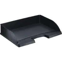 Leitz Plus Brievenbakje 5218 Landscape A4 Zwart 36,3 x 27,3 x 7 cm