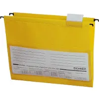 Eichner hangmappen, voor formaten tot A4, pvc, 10 stuks, geel