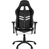 Hjh OFFICE LEAGUE PRO - Gamestoel Zwart / Wit