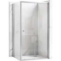 REA Primo Slide 110X70 - Douchecabine - Chrome - 110X70X190Cm