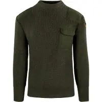 Normani Trui ' Barntrup ' geel / olijfgroen / rood / zwart