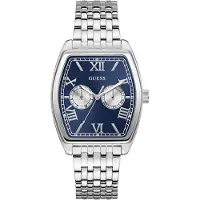GUESS Analoog horloge 'Gabriel' zilver