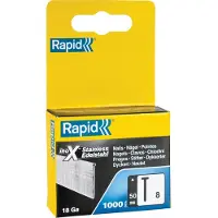 Rapid 40303067, spijkers, staal, roestvrij staal, 50 mm, 1000 stuks