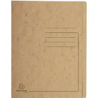 Exacompta Snelhechter 39988E A4 Gewafeld karton 27,2 (B) x 0,2 (D) x 31,8 (H) cm Bruin Pak van 25
