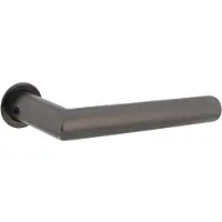 Intersteel Deurkruk Jura op minimalistische rozetten - antraciet