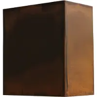 Masterlight Wandlamp Metallico Roestkleur Klein