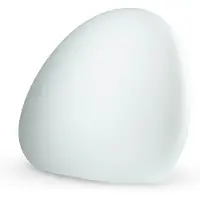 Nowodvorski Lighting Stone M buitenlamp, 50 x cm, wit, kunststof, IP44, wit / opaal, Kunststof, Modern