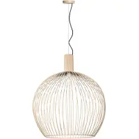 Eth Zandkleurige hanglamp Wire Sand Ø 60cm